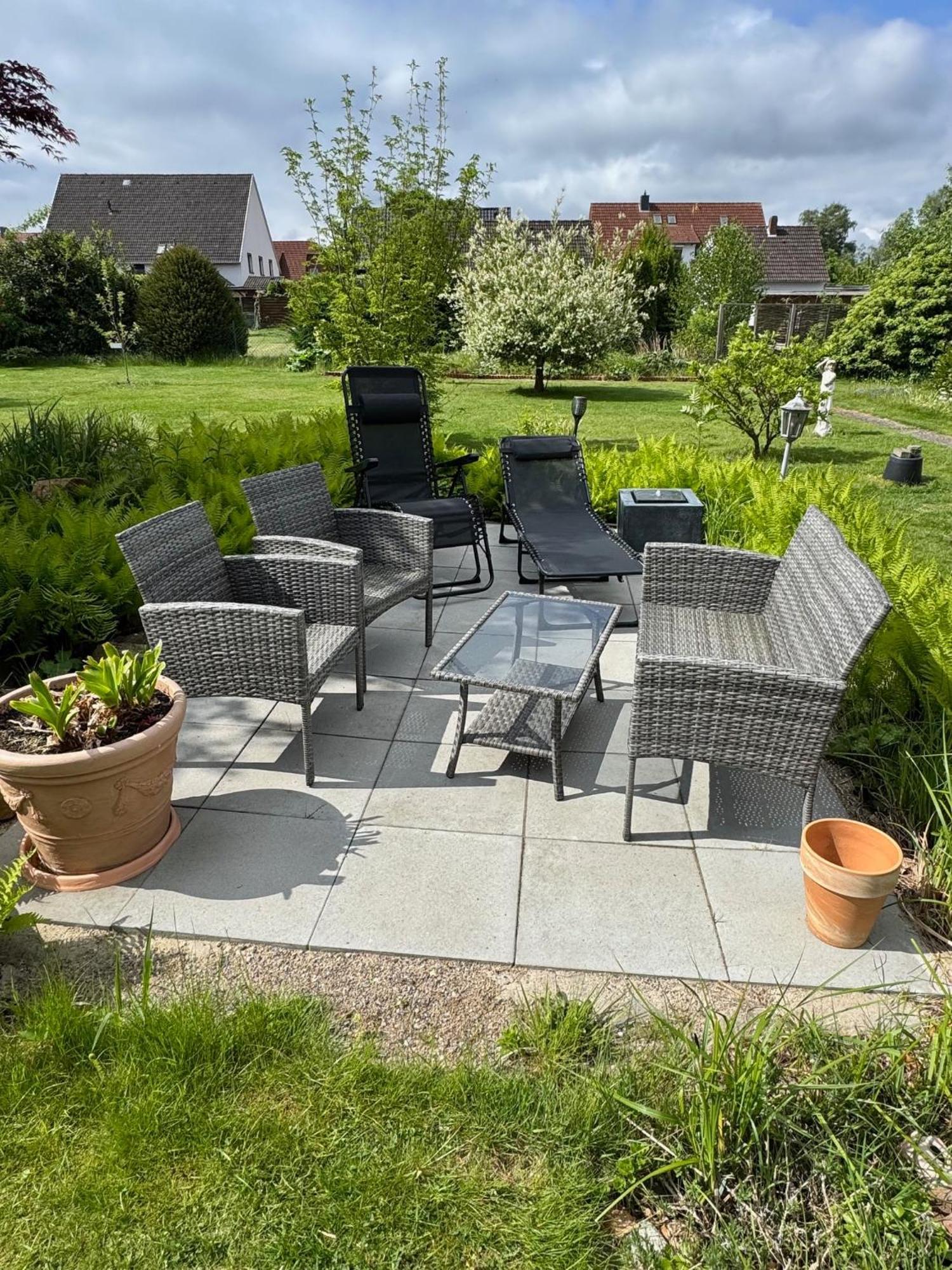 Ferien-Whg Stuenkel Nahe Steinhuder Meer Mit Garten Und Balkon Exterior photo